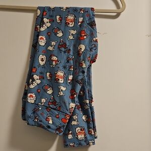 Lularoe One Size Leggings - Christmas/winter Cute Animals